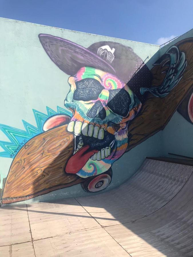 Curvao Surf House Vandrerhjem Guarujá Eksteriør bilde
